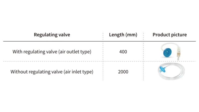 specifications of filter